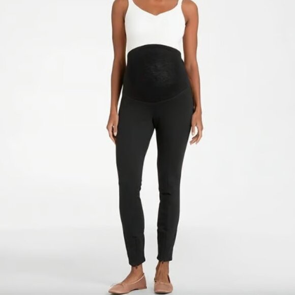 NWOT Seraphine Cigarette Style Maternity Pants - size 4 - Picture 1 of 9